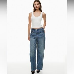 Denim forum 90’s lo rise baggy jeans